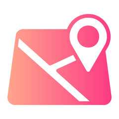 map gradient icon