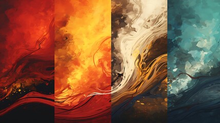 Abstract art, background wallpaper