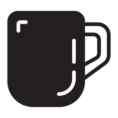 mug glyph icon