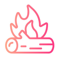 fire gradient icon