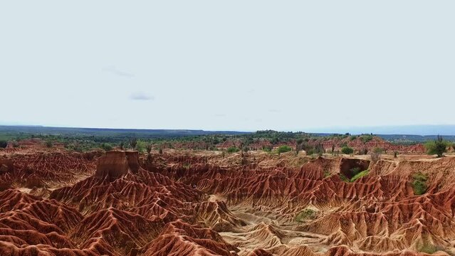The Tatacoa Desert is a semi-arid region located in the department of Huila, Colombia.