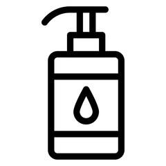 alcohol gel vector design icon .svg