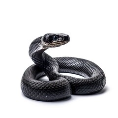 Fototapeta premium Black Spitting Cobra