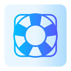 lifesaver gradient icon