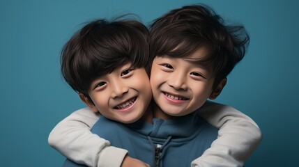 korean kids with a smile face