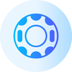 float gradient icon