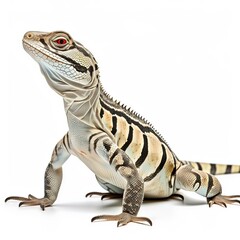 Fototapeta premium Rican Zebra-tailed Lizard