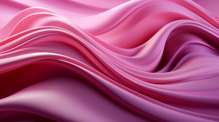 Obraz premium A swirling sea of lilac and pink fabric dances with abstract waves, embodying a wild and fluid energy that captivates the eye and stirs the soul