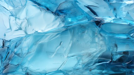 Obraz premium As the arctic sun beats down on the glacier, the melting ice reveals a dazzling blue, a fleeting beauty that serves as a stark reminder of the fragility of nature's frozen wonders