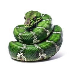 Fototapeta premium Emerald Tree Boa