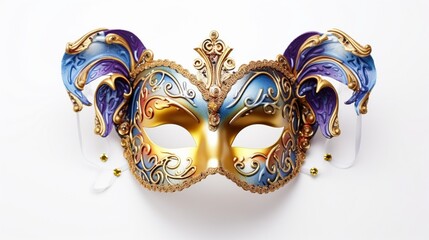 venetian carnival mask generated by AI