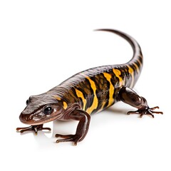 Obraz premium Four-toed salamander Hemidactylium scutatum