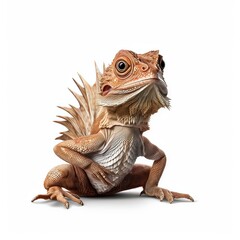 Obraz premium Frilled Lizard