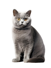 Obraz premium British Shorthair cat Clipart