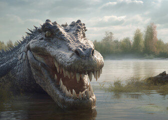 Obraz premium crocodiles & alligator