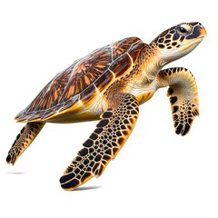 Obraz premium Hawksbill Sea Turtle