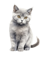 Fototapeta premium British Shorthair cat Clipart