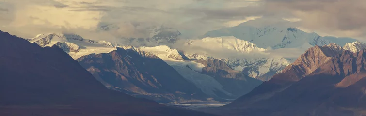 Photo sur Plexiglas Denali Mountains in Alaska