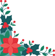 Christmas Frame Corner