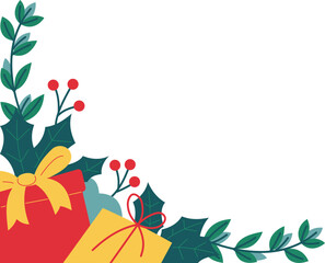 Christmas Frame Corner