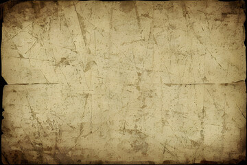 Old, vintage texture. Grunge, dirty, brown paper. Cracked, stained, and destroyed.