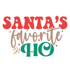 Christmas retro svg design