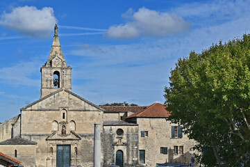Fototapeta na wymiar Arles, la Chiesa di Notre-Dame-de-la-Major - Provenza, Francia