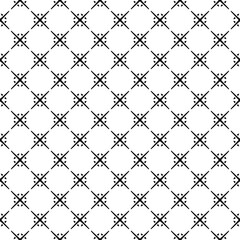 Black seamless abstract pattern. Overlay for background and backdrop. Ornamental design. PNG graphic illustration with transparent background.
