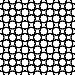 Fototapeta premium Black seamless abstract pattern. Overlay for background and backdrop. Ornamental design. PNG graphic illustration with transparent background.