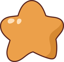 Collection of Christmas cartoons isolated on a white background. Little Santa with gifts and holiday decorations; cute card. Super cute cartoon character, illustration, hand drawn, vector