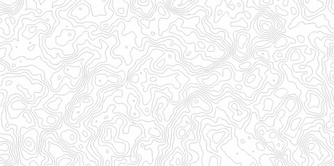 Topographic map in contour line light topographic topo contour map and ocean topographic line map with curvy wave isolines vector and Topographic map background concept. - obrazy, fototapety, plakaty