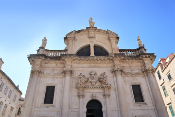 Church of St. Vlasius in Dubrovnik, Croatia