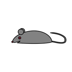 Mouse icon on white.