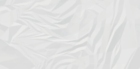 White crumpled paper texture. White wrinkled paper texture. White paper texture. White crumpled and top view textures can be used for background of text or any contents.