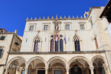Sponza Palace in Dubrovnik, Croatia
