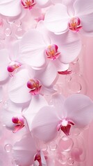 Obraz na płótnie Canvas A vase filled with lots of white flowers. Sakura, cherry blossoms.