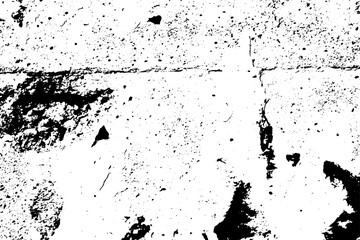 Rustic grunge vector texture with grain and stains. Abstract noise background. Weathered surface. Dirty and damaged. Detailed rough backdrop. Vector graphic illustration with transparent white. EPS10.