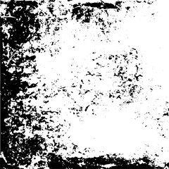 Rustic grunge vector texture with grain and stains. Abstract noise background. Weathered surface. Dirty and damaged. Detailed rough backdrop. Vector graphic illustration with transparent white. EPS10.