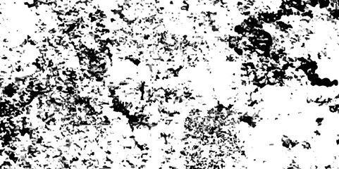 Fototapeta premium Black and white Dust overlay distress grungy effect paint. Black and white grunge seamless texture. Dust and scratches grain texture on white and black background. 