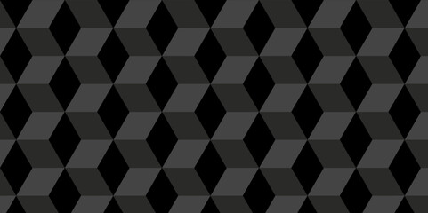 Abstract black and gray grid geometrics patterns square style minimal blank cubic. Geometric pattern illustration tile with mosaic, square and triangle wallpaper.