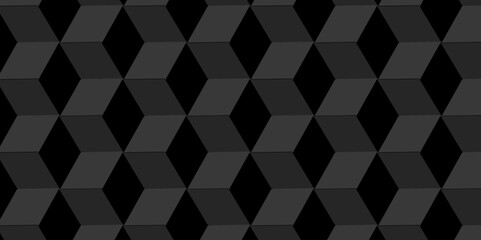 Abstract black and gray grid geometrics patterns square style minimal blank cubic. Geometric pattern illustration tile with mosaic, square and triangle wallpaper.
