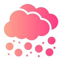 hail gradient icon