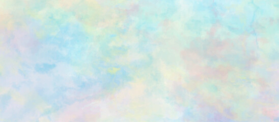 Colorful watercolor background with multicolor watercolor splashes, Color splashing on paper with watercolor splashes, Beautiful and colorful soft watercolor background with multicolor texture grunge.