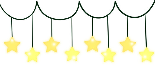 Christmas lights star