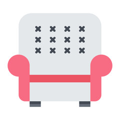 Sofa Flat Icon