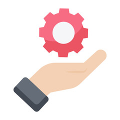 Social Startup Flat Icon