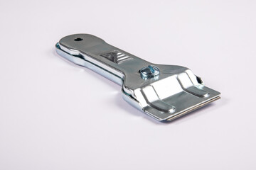 Glass ceramic scraper on a white background