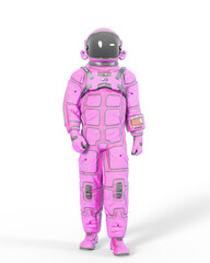 astronaut is standing up