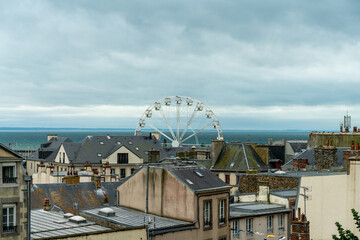 Ausblick über die Stadt Granville