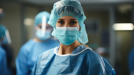 female surgeon